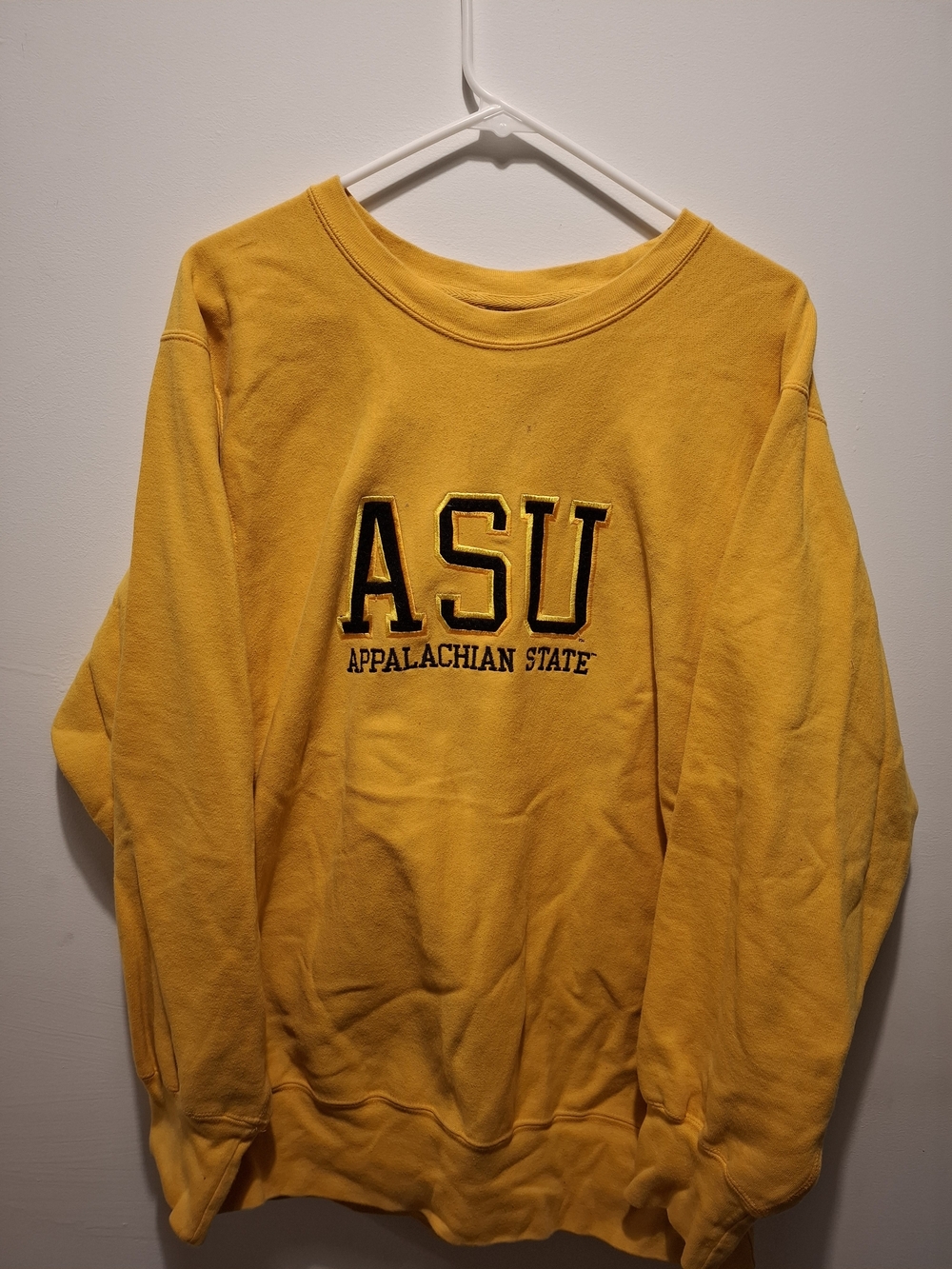 MV Sport Gold ASU Appalachian State Crewneck Sweatshirt